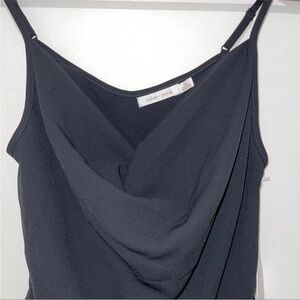 Bishop + Young Black Cowl Neck Cami XS